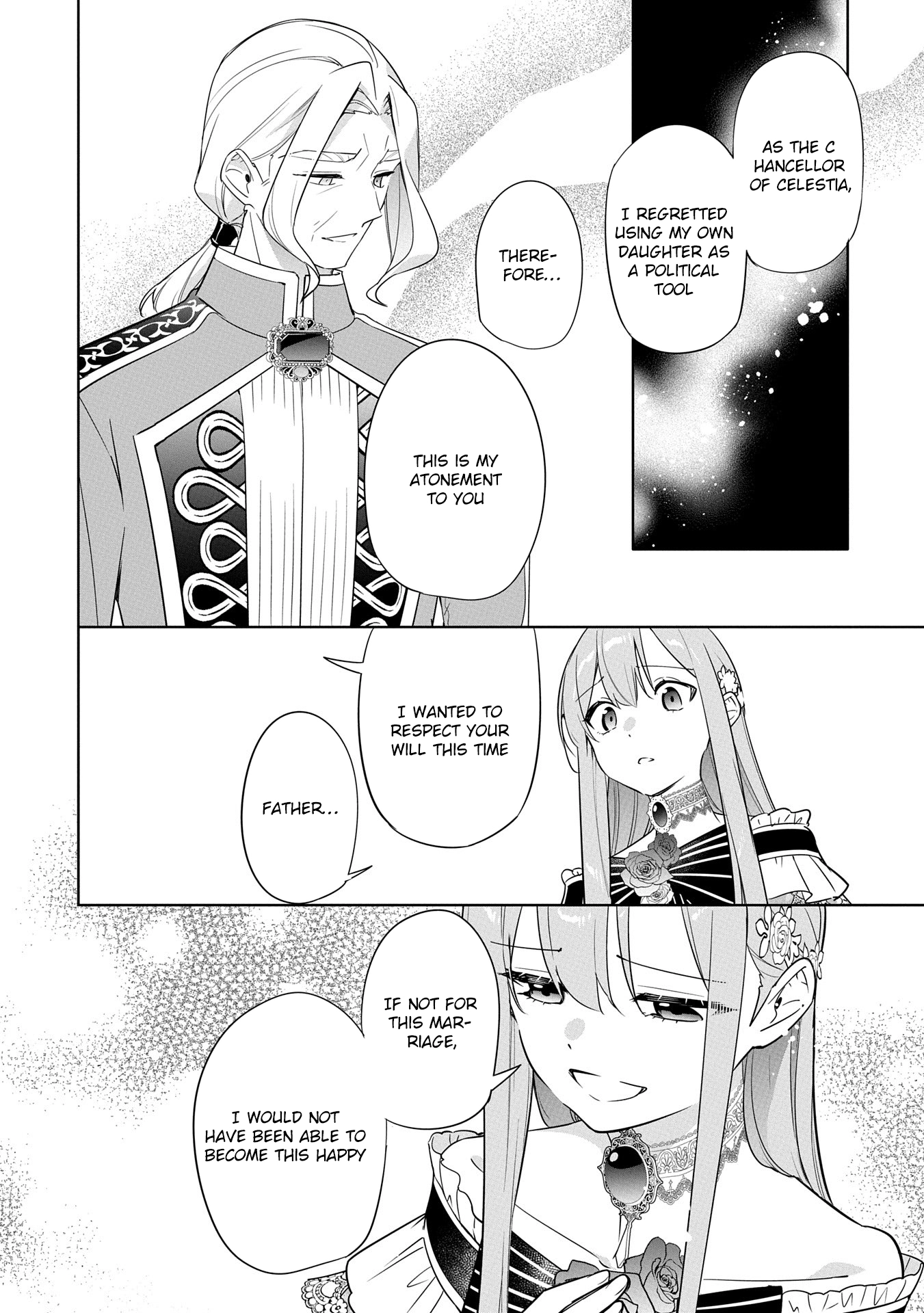 The Oblivious Saint Who Leaks Power Finds Happiness in Her New Home Chapter 25 Page 22